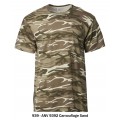 T-Shirt | Round Neck | ANVIL | Midweight Camouage | 939 Series (Adult)