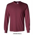 T-Shirt | Round Neck | GILDAN | Long Sleeve | 2400 Series (Adult)