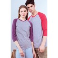 T-Shirt | Round Neck | ANVIL | 3/4 Sleeve Raglan | 6755 Series (Adult)