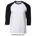 T-Shirt | Round Neck | GILDAN | 3/4 Sleeve | 76700 Series (Adult)