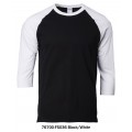 T-Shirt | Round Neck | GILDAN | 3/4 Sleeve | 76700 Series (Adult)