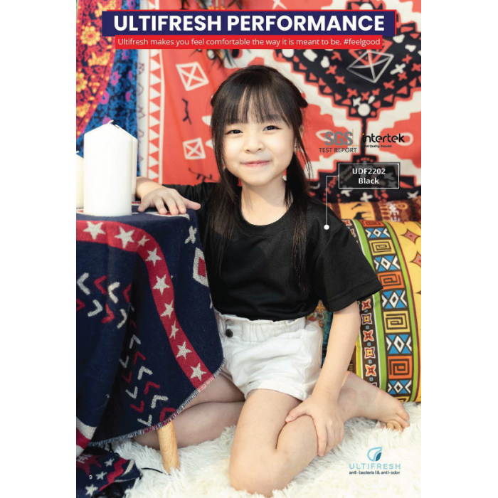 UDF22  CREW NECK T-SHIRT (KIDS)
