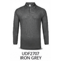 UDF27  POLO LONG SLEEVE T-SHIRT (UNISEX)