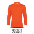 UDF27  POLO LONG SLEEVE T-SHIRT (UNISEX)