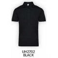UH27  PREMIUM PLAIN POLO  T-SHIRT (UNISEX)