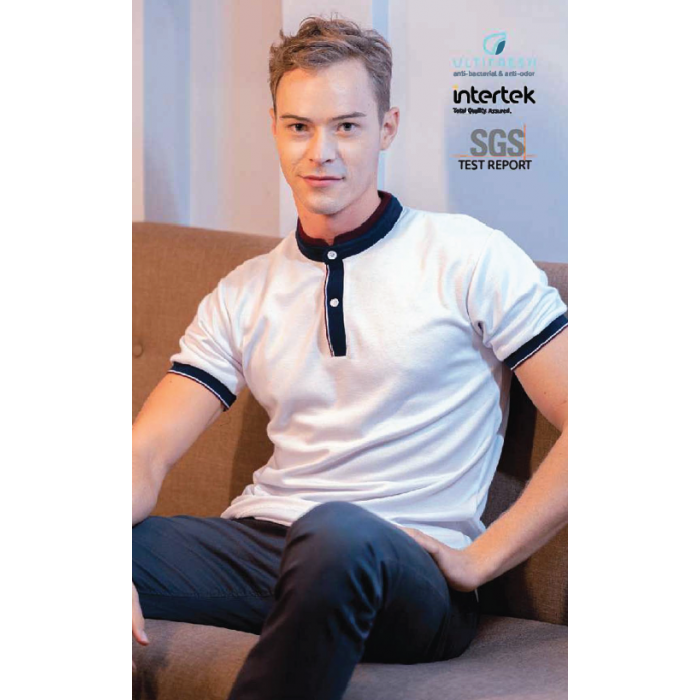 UH03  ACE COLLAR POLO  T-SHIRT (UNISEX)