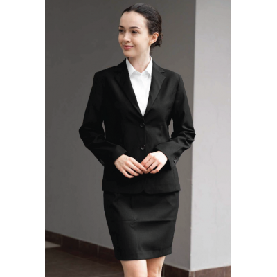 CBM25 2 BUTTON FITTED BLAZER (FEMALE CUTTING)