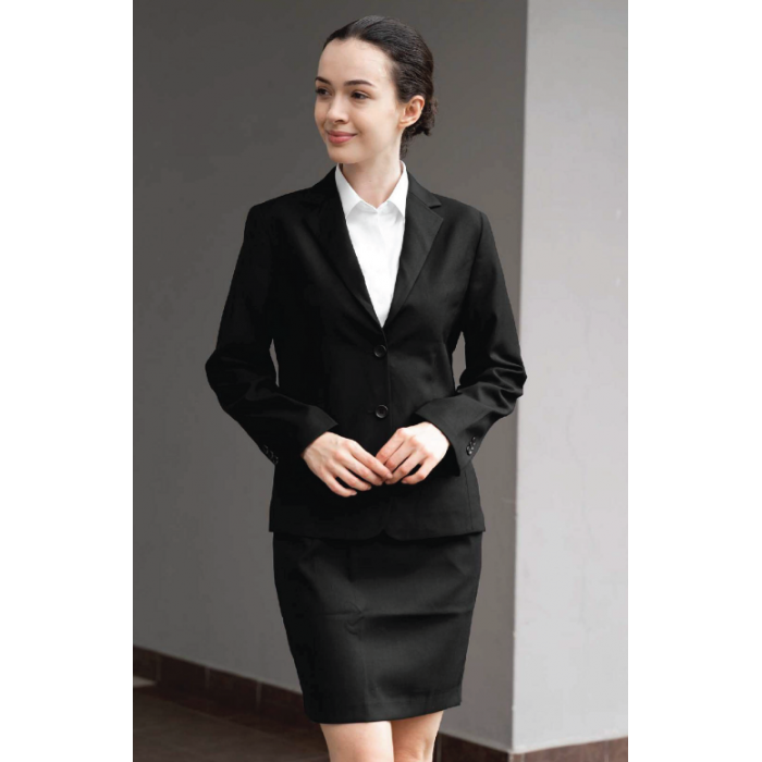 SKT02 2 BUTTON FITTED BLAZER (FEMALE CUTTING)