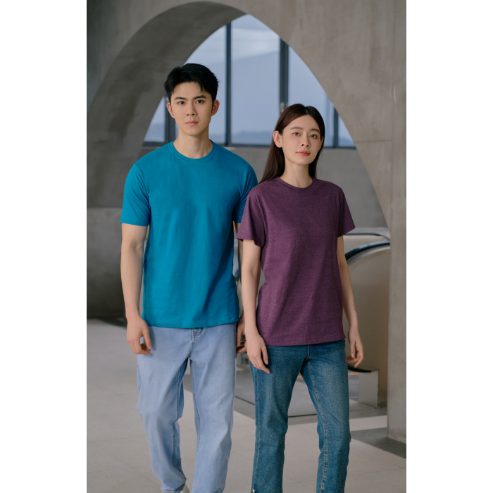 RC04 HEATHER SERIES ROUND NECK