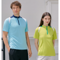 M3400 MICROFIBER MOCK NECK POLO WITH ZIP TEE