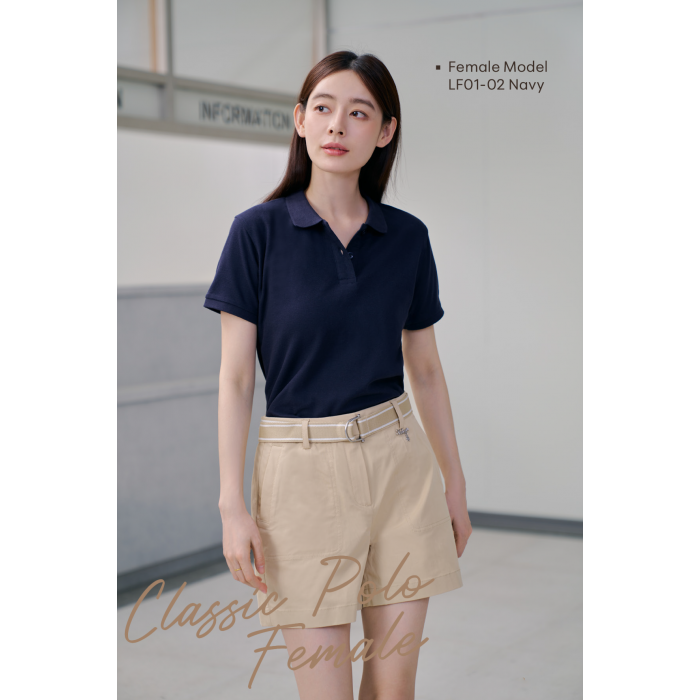 LF01 HONEYCOMB FEMALE CLASSIC POLO
