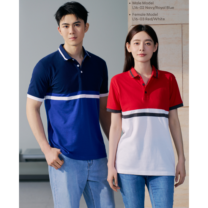 L1600 HONEYCOMB POLO