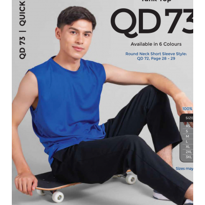 QD73 MICROFIBRE MINI EYELET TANK TOP