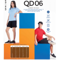 QD06 MICROFIBRE EYELET SHORT SLEEVE POLO SHIRT