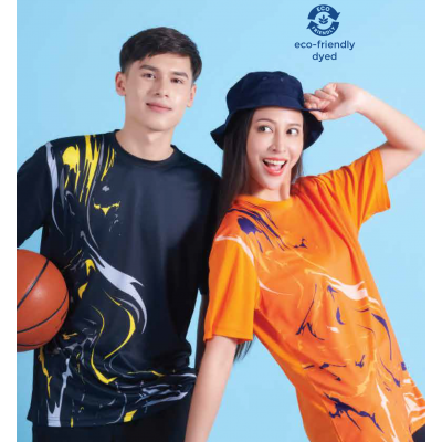 QD89 SUBLIMATION MINI EYELET T-SHIRT