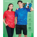 QD85 SUBLIMATION MINI EYELET T-SHIRT