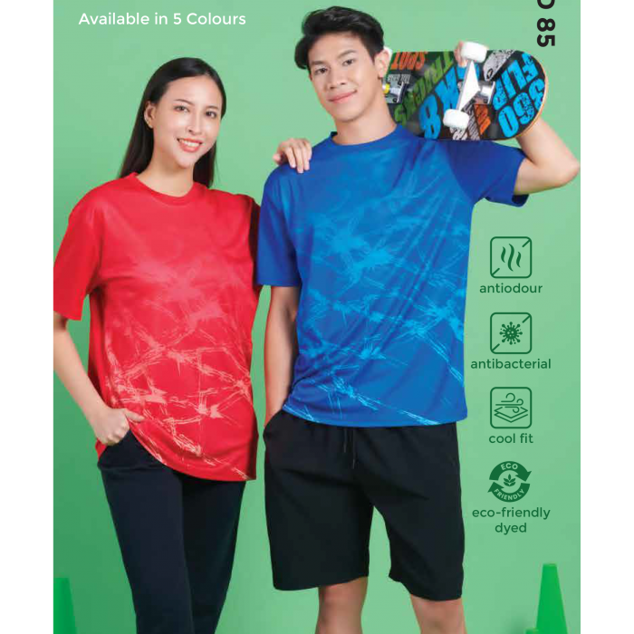 QD85 SUBLIMATION MINI EYELET T-SHIRT