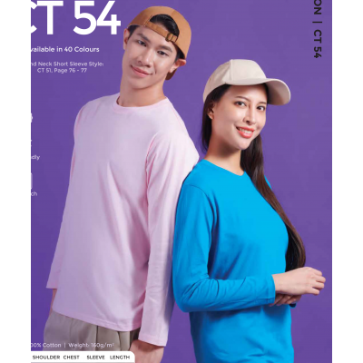 CT54 COMFY COTTON LONG SLEEVE T-SHIRT