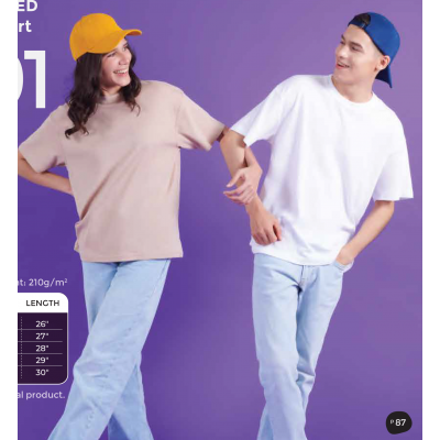 OT01 OVERSIZED SHORT SLEEVE T-SHIRT