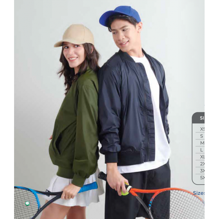 SS15 FULL-ZIP BOMBER JACKET