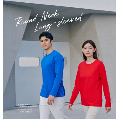 RC05 TUBULAR ROUND NECK LONG-SLEEVED