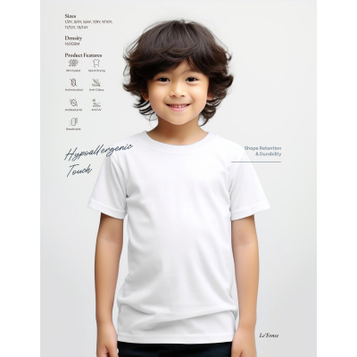 RMK01 MICROFIBER ROUND NECK KIDS