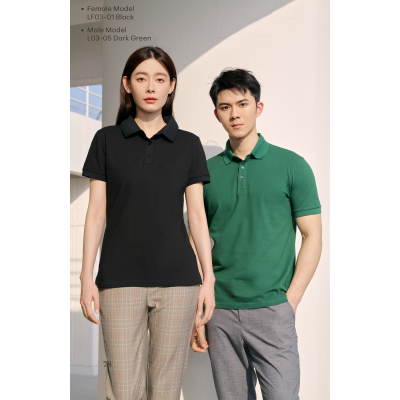 L03 HONEYCOMB COTTON LYCRA GRAND POLO