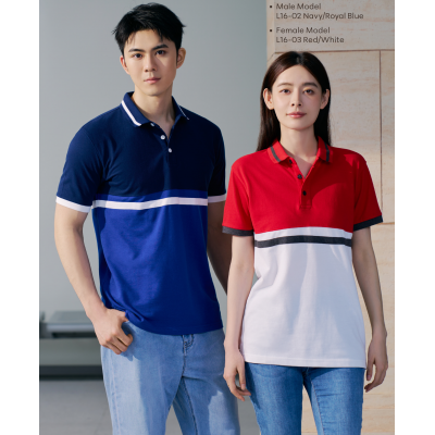 L1600 HONEYCOMB POLO