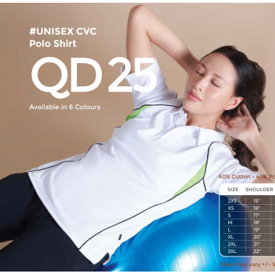 QD25 CVC POLO SHIRT